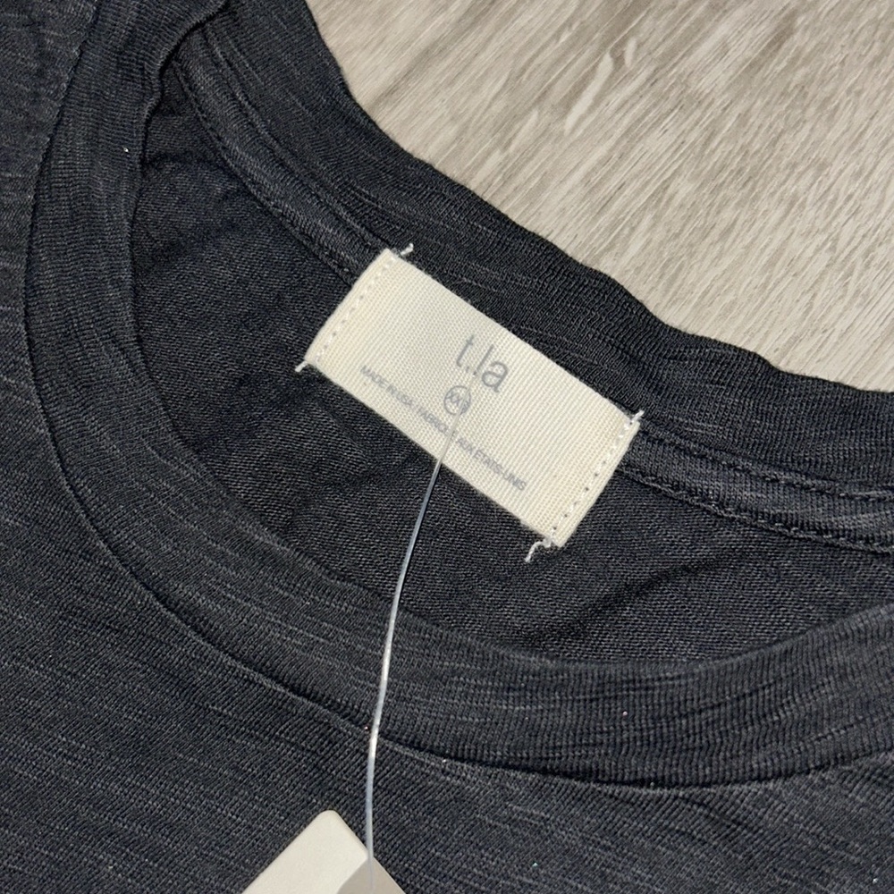💜Firm Price💜Anthropologie T.La Ruched tee mini dress - Picture 12 of 14